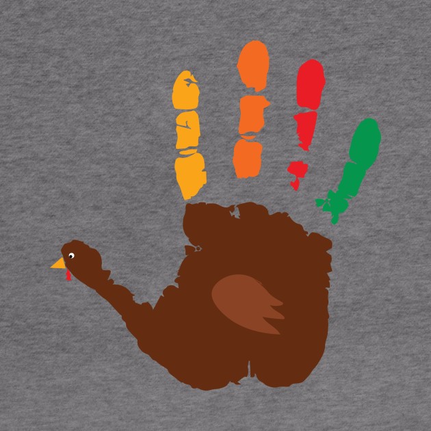 Thanskgiving Turkey Hand Print by Gobble_Gobble0